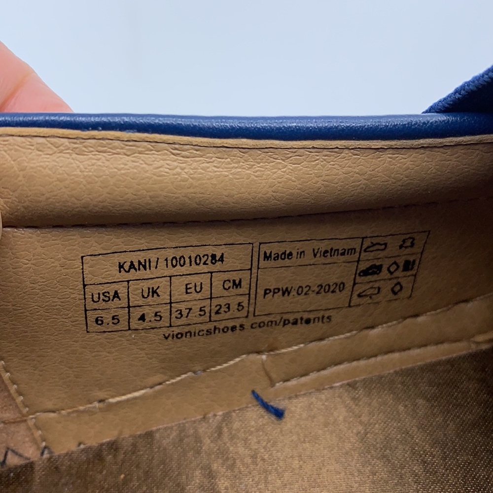 Vionic Kani Perforated Suede Sneaker Casual Comfy - Picture 8 of 10